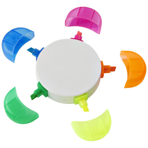 Bloemvormige markeerstiftset Bloemvormige markeerstiftset