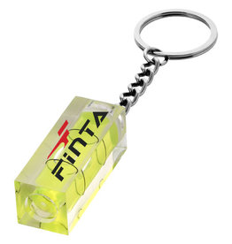 Leveler waterpas sleutelhanger 11801300 bedrukt met logo