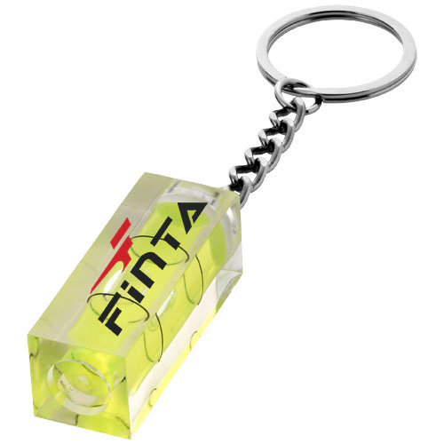 Leveler waterpas sleutelhanger 11801300 bedrukt met logo