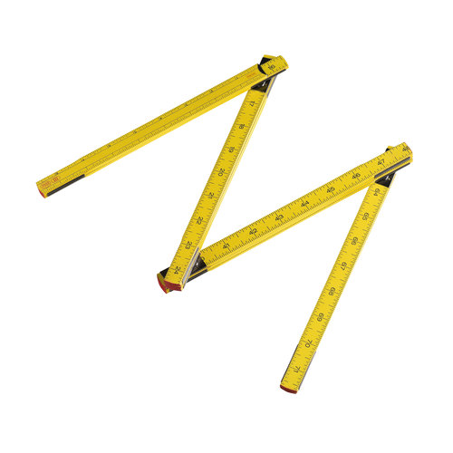 Metric WoodPro duimstok 2 meter bedrukken met logo DeBle