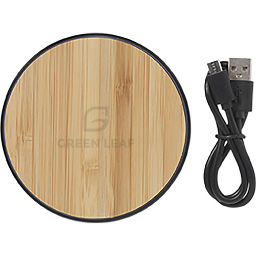 Bamboo 10W Wireless Fast Charger draadloze snellader 6452
