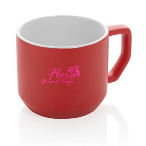 DeBle keramische moderne mok 350 ml bedrukken met logo