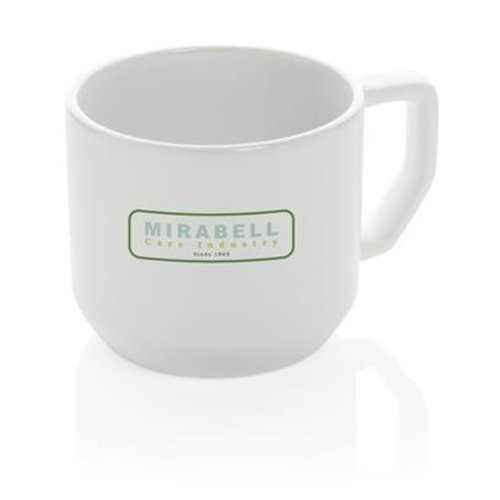 DeBle keramische moderne mok 350 ml bedrukken met logo