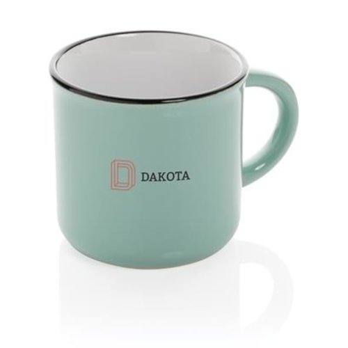 Vintage keramische mok P434.037