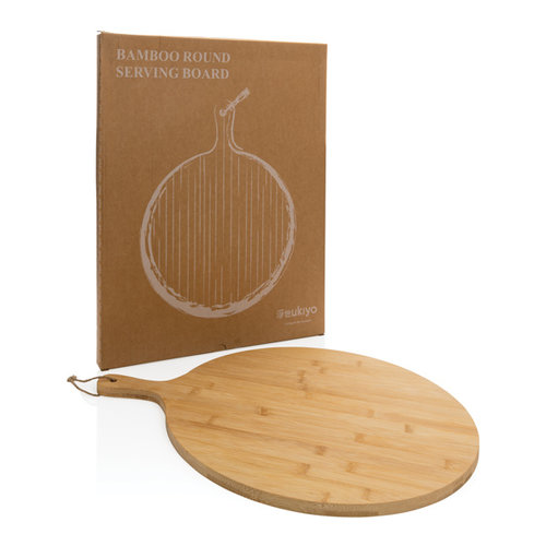 Ukiyo bamboe serveerplank rond P261.029 Ukiyo bamboe serveerplank rond P261.029
