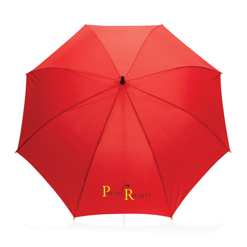Impact AWARE RPET 190T auto open bamboe paraplu P850.657 Impact AWARE RPET 190T auto open bamboe paraplu P850.657