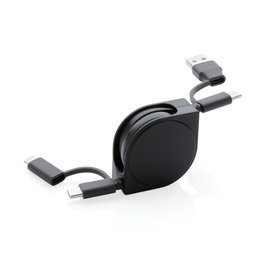 RCS standaard recycled plastic and TPE 6 in 1 kabel P302.661