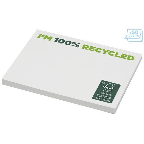 Sticky-Mate® gerecyclede sticky notes 100 x 75 mm