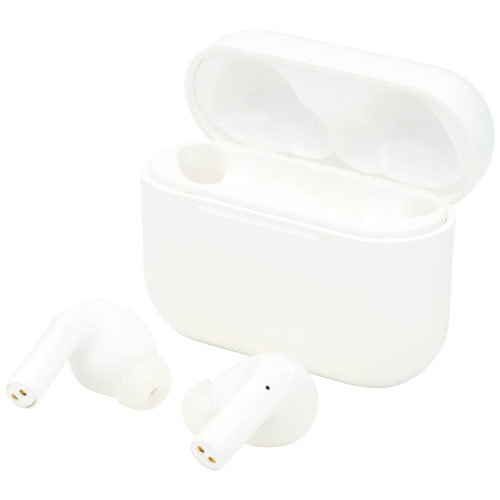 Braavos 2 True Wireless Bluetooth® oordopjes met draadloos oplaadbare laadcase bedrukken met logo