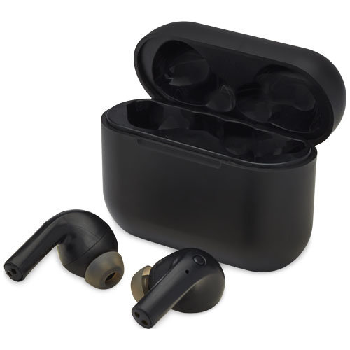 Braavos 2 True Wireless Bluetooth® oordopjes met draadloos oplaadbare laadcase bedrukken met logo