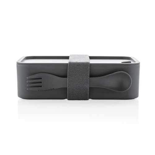 DéBlé PP lunchbox met spork P269.59 bedrukt met logo