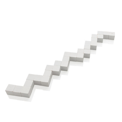 Houten denkspel in canvas tasje P940.013