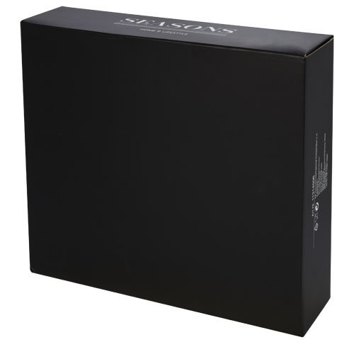 Malbick 9-delige wijnset 11314506 in bamboe geschenkbox bedrukt met logo