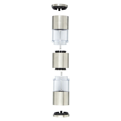 Auro 2-in-1 RVS zout- en pepermolen voor zout en peper
