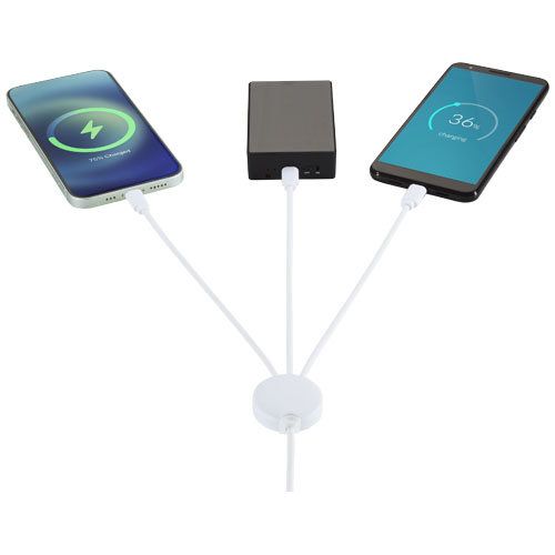 Pure 5-in-1 oplaadkabel met antibacterieel additief