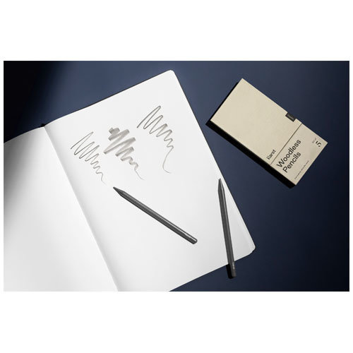 K'arst® verpakking met 5 houtloze grafietpotloden 2B