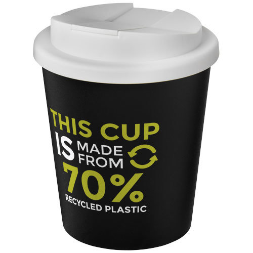 Americano Americano® Espresso Eco gerecyclede beker met knoeibestendig deksel – 250 ml