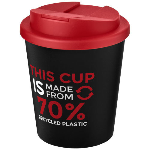 Americano Americano® Espresso Eco gerecyclede beker met knoeibestendig deksel – 250 ml