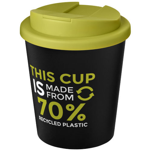 Americano Americano® Espresso Eco gerecyclede beker met knoeibestendig deksel – 250 ml