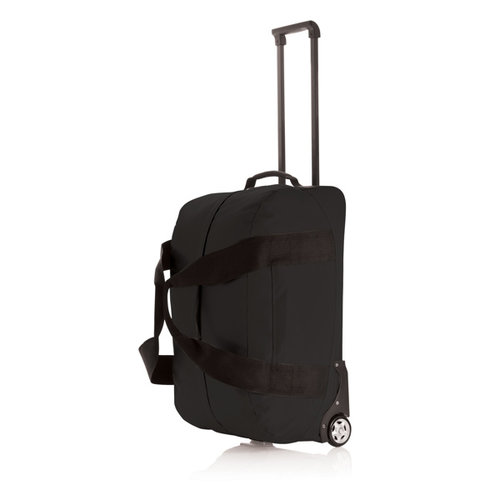 Basic weekend trolley met logo voor zakelijke reizen en weekendtrips
