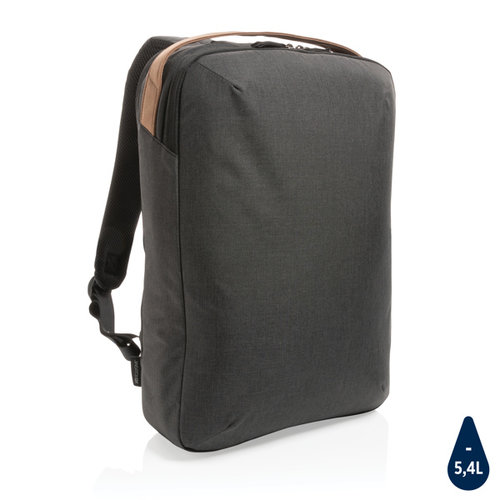 Impact AWARE™ Deluxe 15,6 inch laptoprugzak van gerecycled rPET bedrukt met bedrijfslogo
