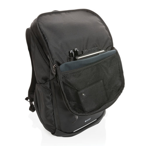 Swiss Peak AWARE™ RPET 15.6 inch zakelijke rugzak bedrukken met logo