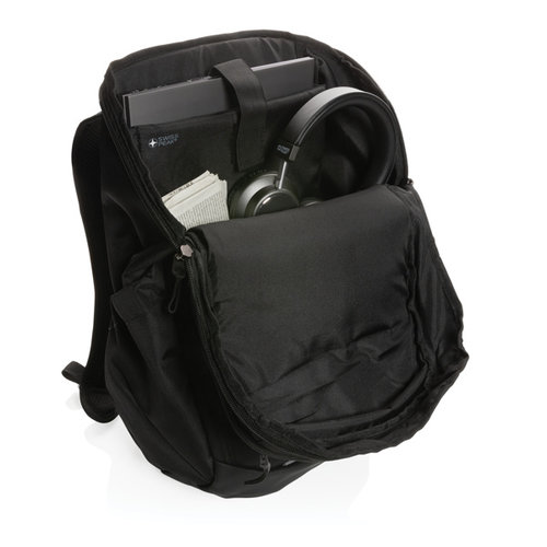 Swiss Peak AWARE™ RPET 15.6 inch zakelijke rugzak bedrukken met logo