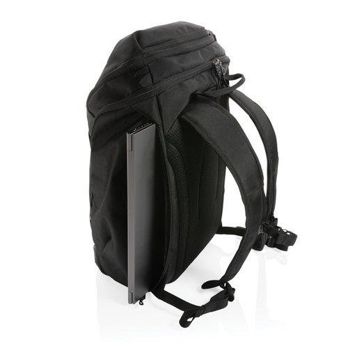 Swiss Peak AWARE™ RPET 15.6 inch zakelijke rugzak bedrukken met logo