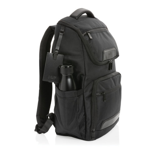 Swiss Peak AWARE™ Voyager 15,6 inch laptoprugzak bedrukt met bedrijfslogo