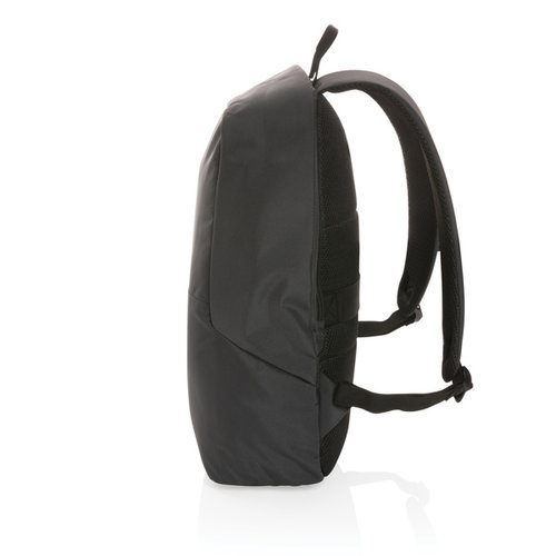 Impact AWARE™ RPET standaard anti-diefstal rugzak bedrukken met logo
