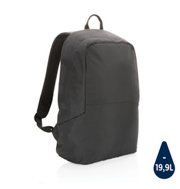 Impact AWARE™ RPET standaard anti-diefstal rugzak bedrukken met logo