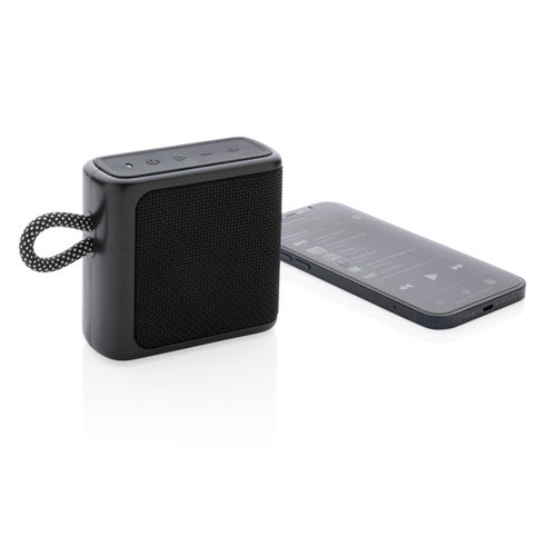 Splash IPX6 3W draadloze speaker P329321 met logo bedrukken DeBle