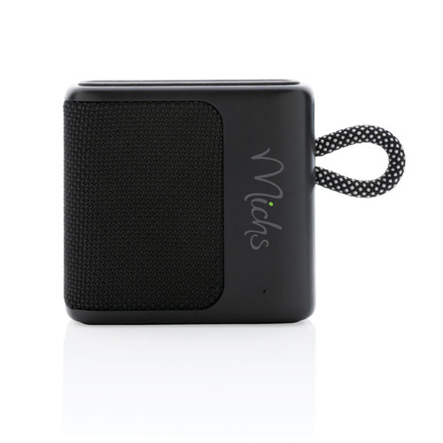 Splash IPX6 3W draadloze speaker P329321 met logo bedrukken DeBle
