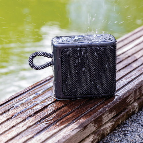Splash IPX6 3W draadloze speaker P329321 met logo bedrukken DeBle