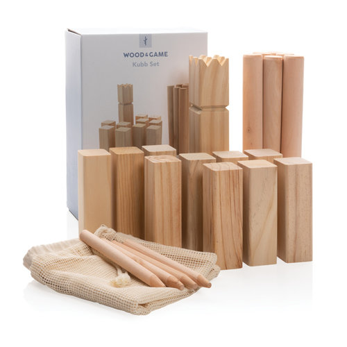 Houten kubb set P453.519