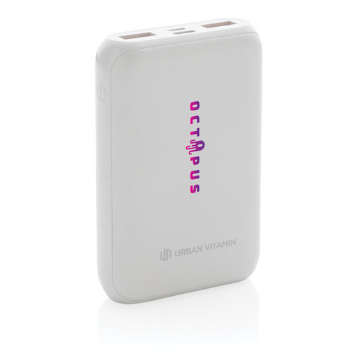 DeBle Urban Vitamin Alameda Powerbank 10.000 mAh 18 W P322.70 bedrukken met logo