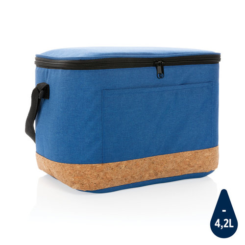 Impact AWARE™ XL RPET two tone koeltas met kurken detail P422.357 Impact AWARE™ XL RPET two tone koeltas met kurken detail P422.357