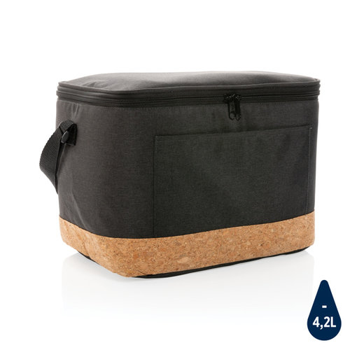 Impact AWARE™ XL RPET two tone koeltas met kurken detail P422.357 Impact AWARE™ XL RPET two tone koeltas met kurken detail P422.357