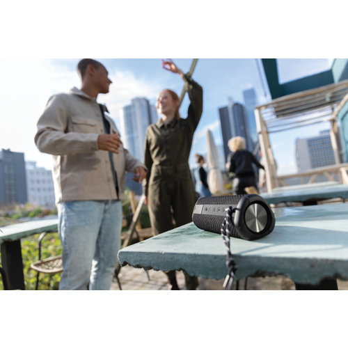 Urban Vitamin Berkeley IPX7 draadloze speaker 10W met logo bedrukken DeBle