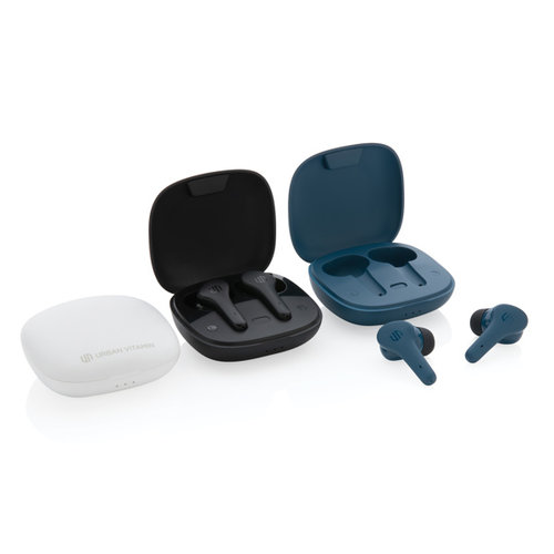 Urban Vitamin Byron ENC draadloze oordopjes met laadcase bedrukken met logo