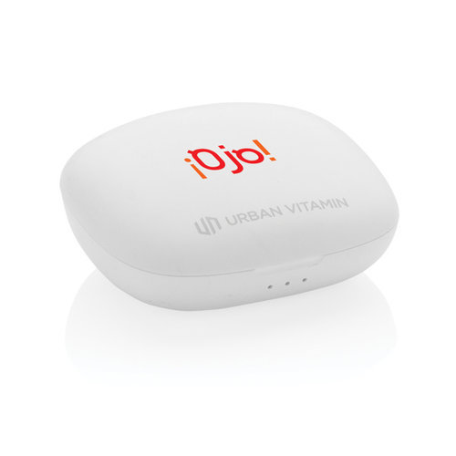 Urban Vitamin Byron ENC draadloze oordopjes met laadcase bedrukken met logo