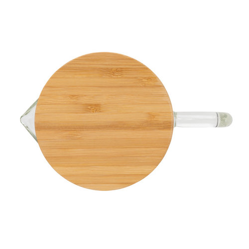 Ukiyo borosilicaatglazen karaf met bamboe deksel 1,2L P264.060 Ukiyo borosilicaatglazen karaf met bamboe deksel 1,2L P264.060