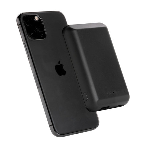 DeBle magnetische 5000 mAh draadloze powerbank met Qi-oplader bedrukken