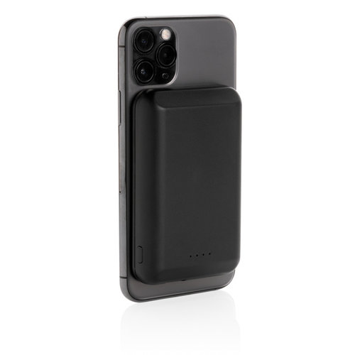 DeBle magnetische 5000 mAh draadloze powerbank met Qi-oplader bedrukken