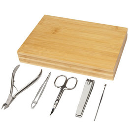 Ladia 5 delige manicureset van bamboe