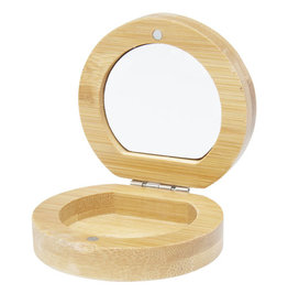 Afrodit zakspiegel van bamboe