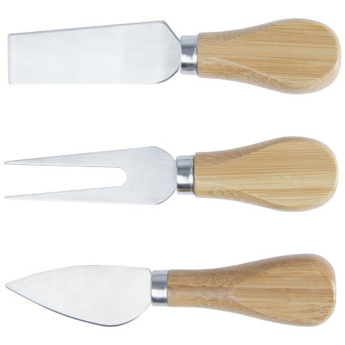 Mancheg magnetische kaasplank van bamboe en bestek Mancheg magnetische kaasplank van bamboe en bestek