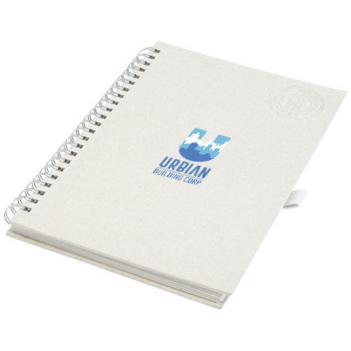 DeBle A5 notitieboek van gerecyclede melkpakken bedrukken met logo