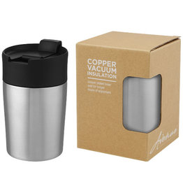 Jetta thermosbeker 180 ml bedrukken met logo DeBle compacte RVS beker NL BE