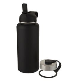 DeBle Supra 1 Liter Koperen Vacuüm Thermosfles met 2 Deksels 10068201 bedrukken met logo